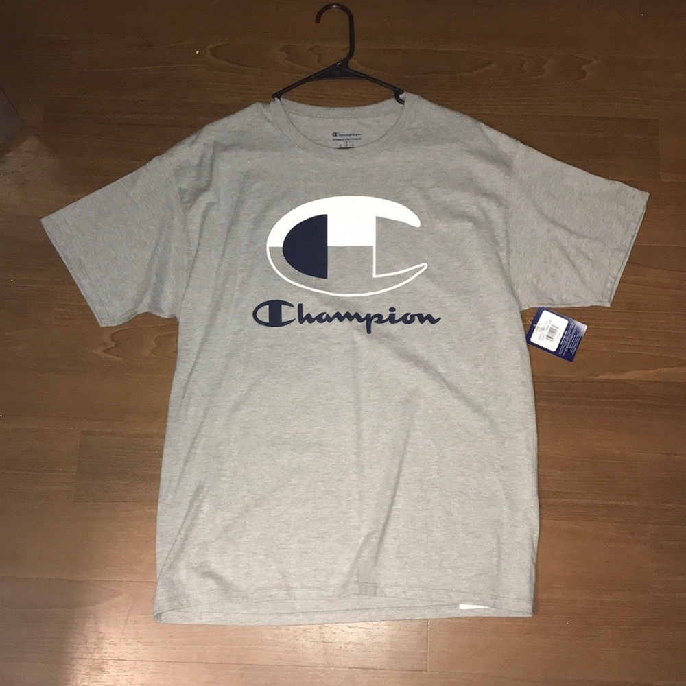 Grey champion short sleeve t-shirt